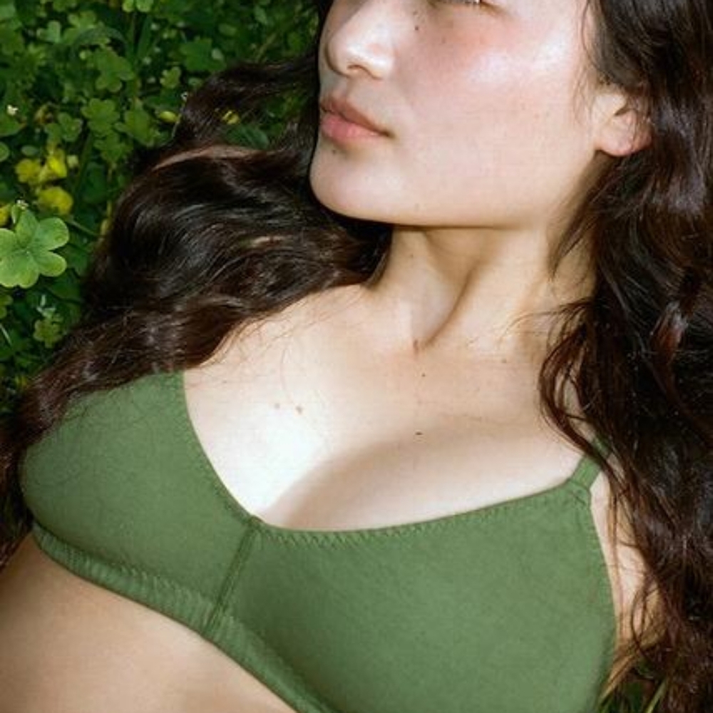 Pansy set: bra and x high rise underwear